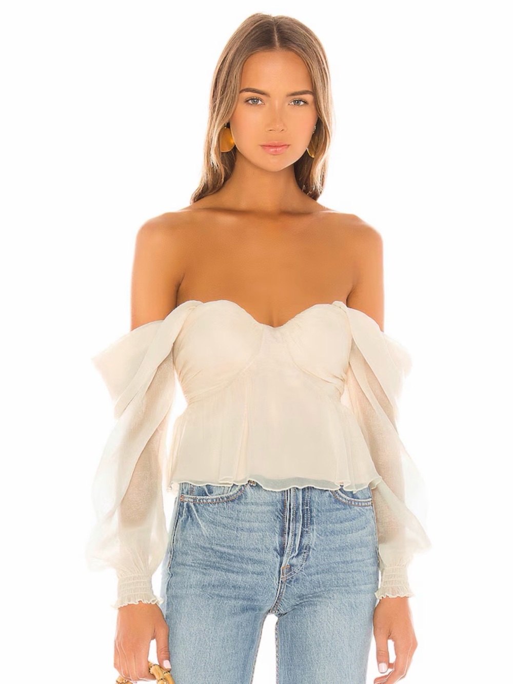 House of Harlow x Revolve Burna Blouse